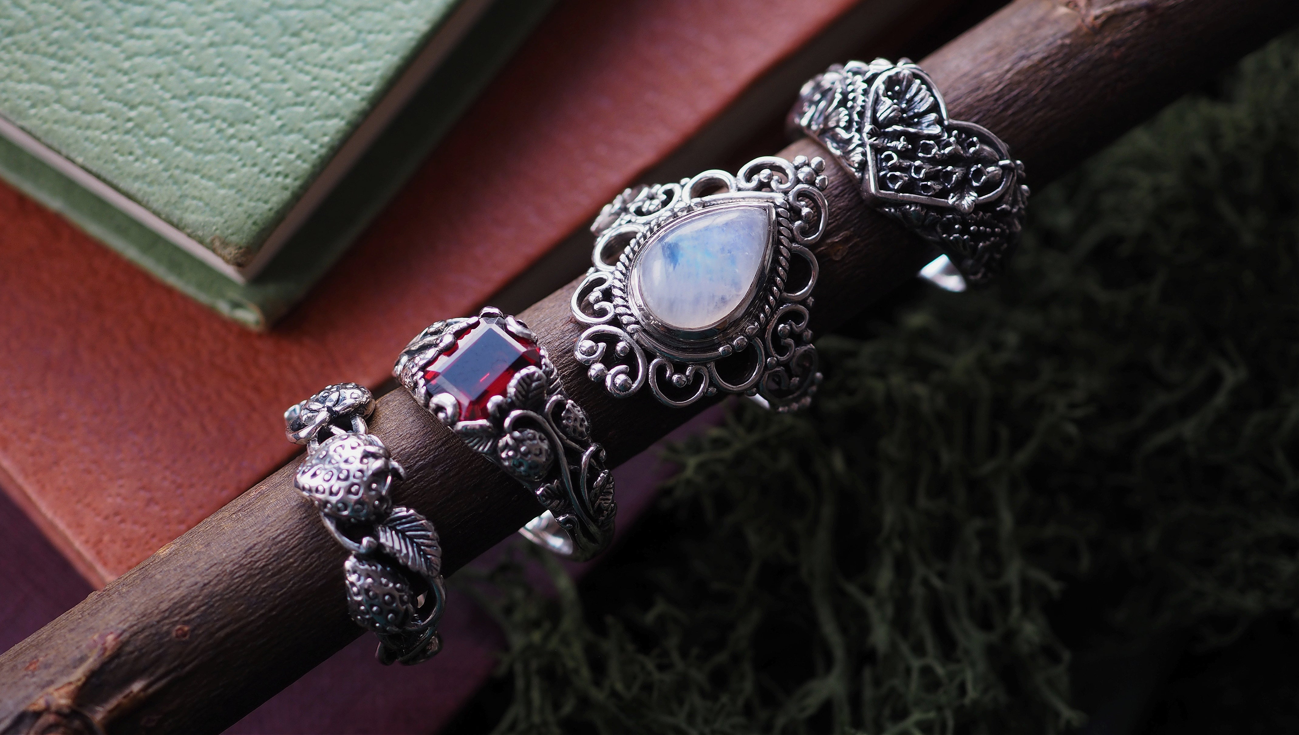 Druzy Dreams Magical mysterious silver jewels